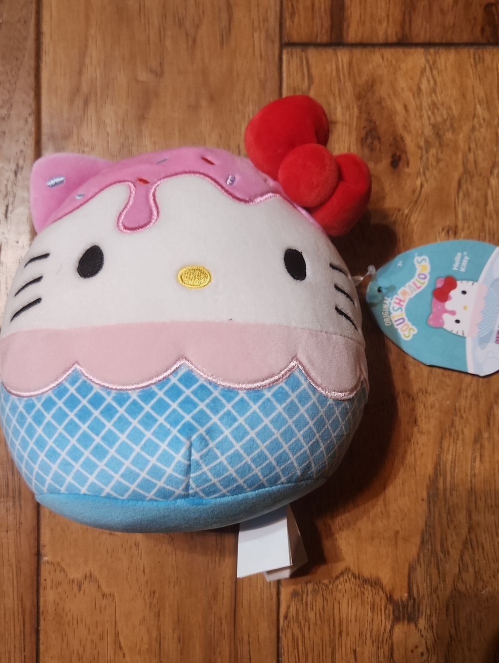 Hello Kitty Pink, Blue & Red Dessert Plush